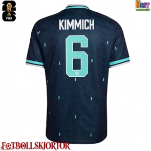 Tyskland Joshua Kimmich #6 Bortatröja VM 2026 Kortärmad
